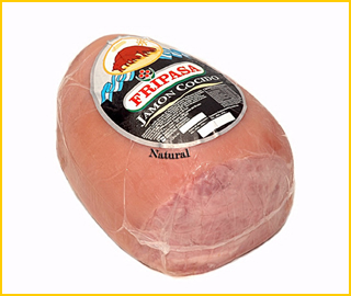JAMON COCIDO ETIQUETA NEGRA (NATURAL)